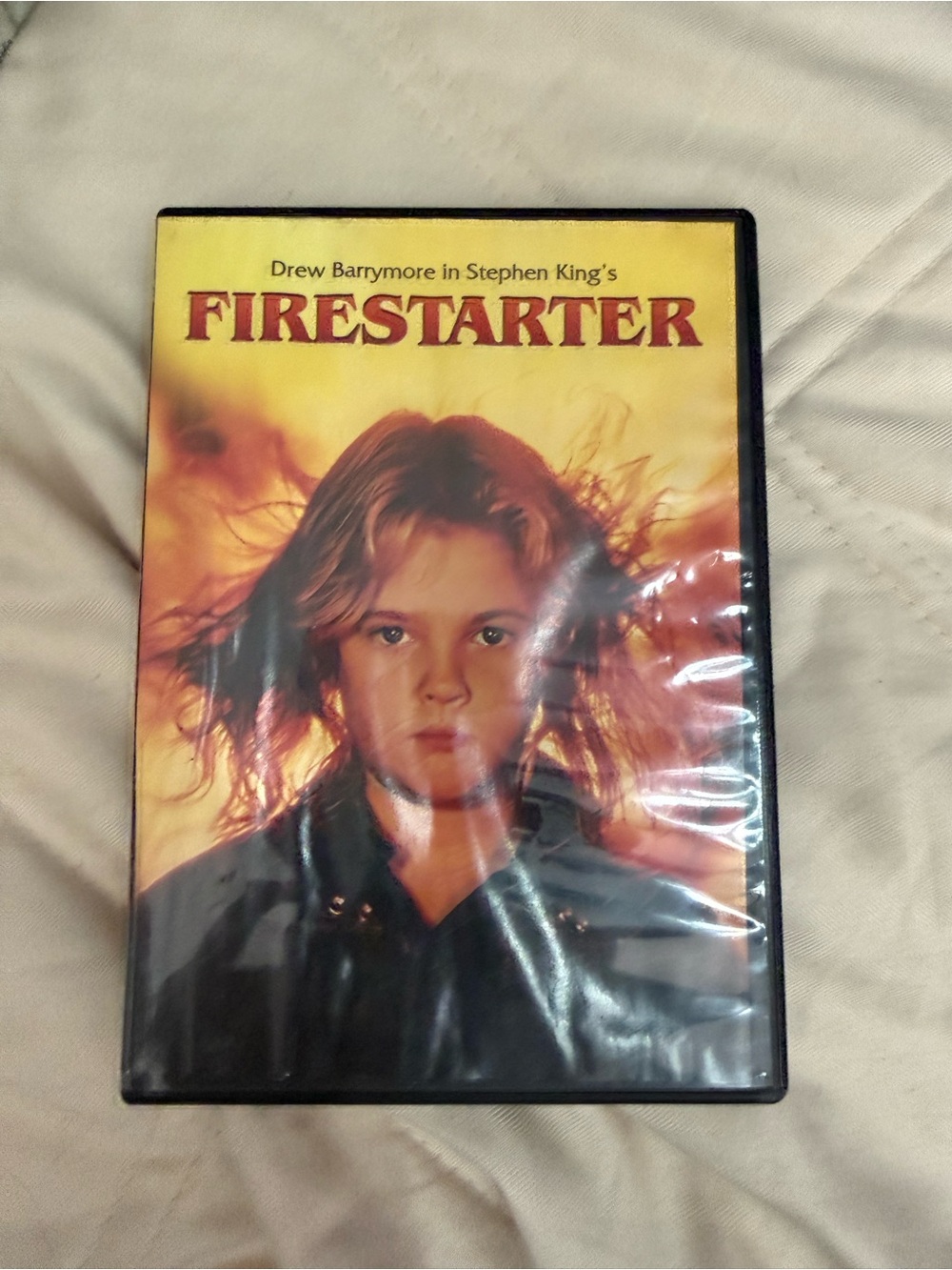 Firestarter 1984, DVD Drew Barrymore in Stephen King Disc in great condition